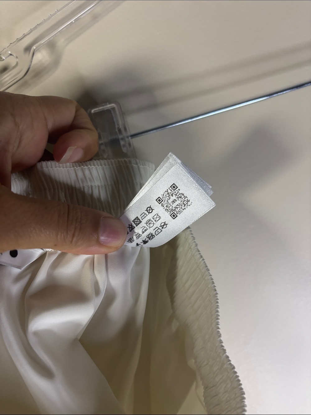 Zara Cream Maxi Gathered Skirt M-L - Picture 9 of 11